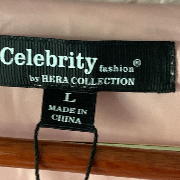 Celebrity Fashion by Hera Collection Sherpa Pink Jacket - Picture 13 of 16